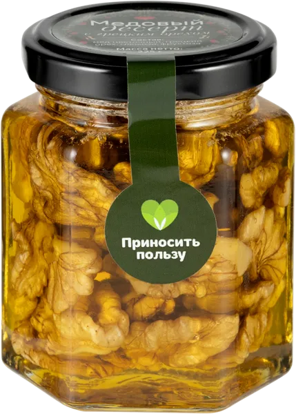 Изображение Десерт Медовый Табрис с грецким орехом Фольц Е.С. с/б, 225 г