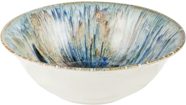 Изображение Салатник 19см круглый Гюрал Порселен сплэш фарфор Гюрал Порселен , 1 шт