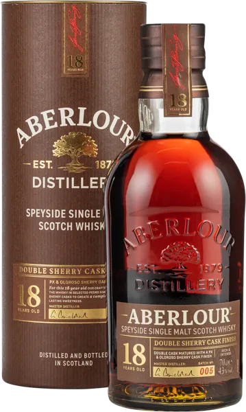 Изображение Виски односолодовый Аберлауер спейсайд 18 лет Аберлауер туба п/у, 0,7 л