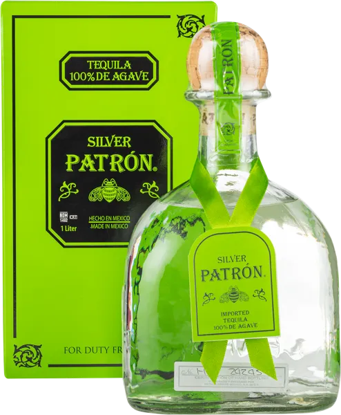 Изображение Текила Патрон сильвер Патрон Спиритс п/у, 1 л