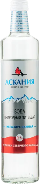 Изображение Вода негаз рН 7 Аскания питьевая Аскания с/б, 0,5 л