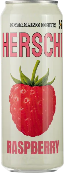 Изображение Напиток газ Херши малина Натуральные напитки ж/б, 0,45 л