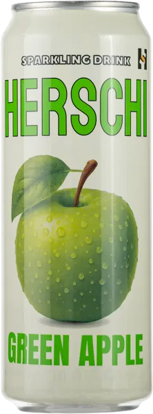 Изображение Напиток газ Херши яблоко Натуральные напитки ж/б, 0,45 л