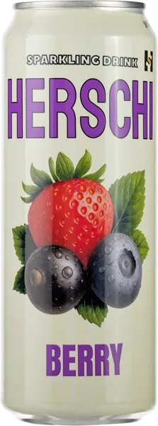 Изображение Напиток газ Херши ягоды Натуральные напитки ж/б, 0,45 л