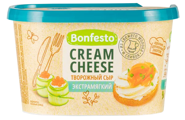Изображение Сыр 70% творожный Бонфесто экстрамягкий Туровский МК п/б, 400 г