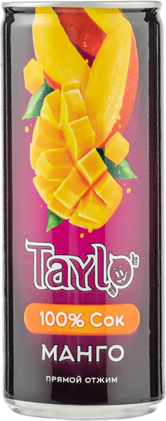 Изображение Сок негаз Тейло манго Рита Фуд энд Дринк ж/б, 0,25 л