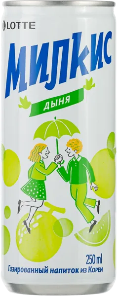 Изображение Напиток газ Милкис дыня Лотте Чхильсон ж/б, 0,25 л