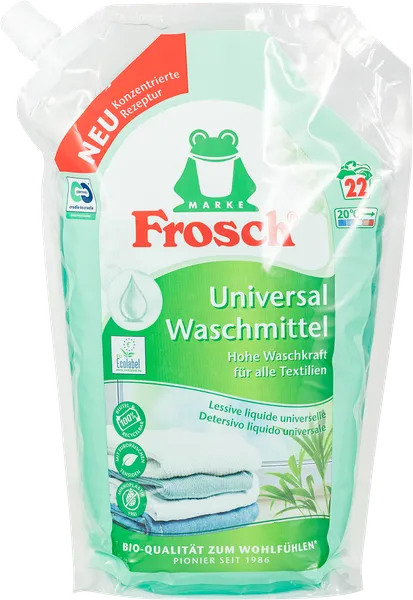 Изображение Средство для стирки жидкое Фрош универсальное Вернер и Мерц м/у, 1,5 л