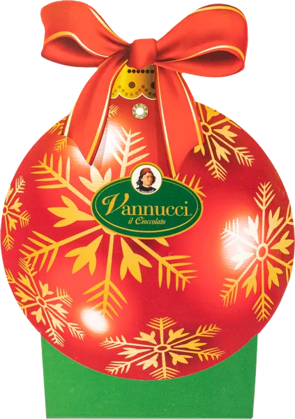 Изображение Конфеты пралине ассорти Ваннуччи из Умбрии НГ рождественский шар Ваннуччи м/у, 100 г