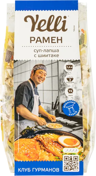 Изображение Смесь для супа Елли рамен с шиитаке Ярмарка ТД м/у, 110 г