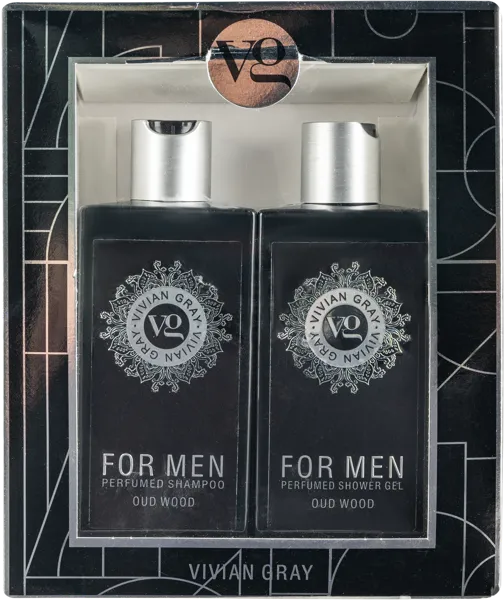 Изображение Набор подарочный мужской Вивиан грей шампунь+гель древесный Ньюкос к/у, 1 шт