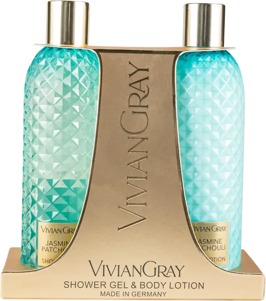 Изображение Набор подарочный гель+лосьон Вивиан грей жасмин пачули Ньюкос к/у, 1 шт