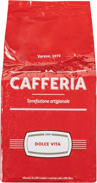 Изображение Кофе молотый Ла Кафферия дольче вита 100% арабика Торрефационе Каффе м/у, 64 г