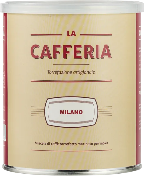 Изображение Кофе молотый Ла Кафферия милано 80% арабика Торрефационе Каффе ж/б, 250 г