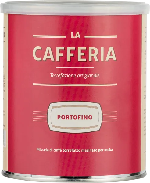 Изображение Кофе молотый Ла Кафферия портофино 90% арабика Торрефационе Каффе ж/б, 250 г