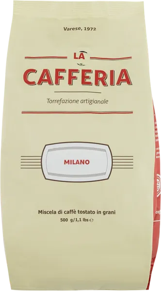 Изображение Кофе в зернах Ла Кафферия милано 80% арабика Торрефационе Каффе м/у, 500 г
