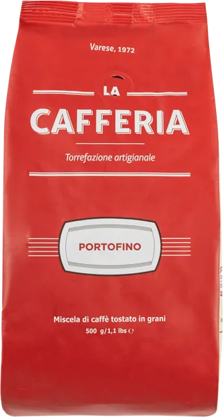 Изображение Кофе в зернах Ла Кафферия портофино 90% арабика Торрефационе Каффе м/у, 500 г