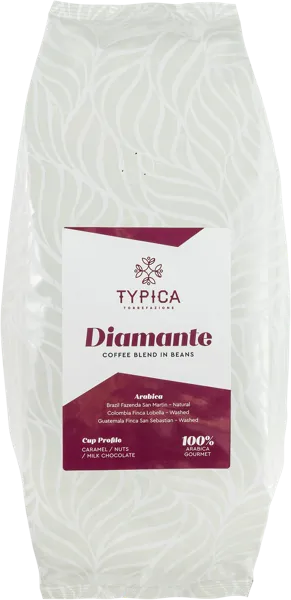 Изображение Кофе в зернах Типика диаманте 100% арабика Педрон Каффе м/у, 1 КГ