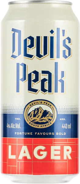 Изображение Пиво светлое Лагер 4% Дэвилс Пик Сигнал Хилл ж/б, 0,44 л