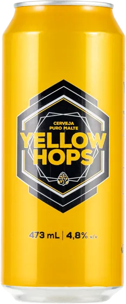 Изображение Пиво светлое Лагер 4,8% Йеллоу Хопс ИНАБ ж/б, 0,473 л