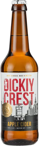 Изображение Сидр яблочный п/сух 6,0% Ребел Эппл Дикий крест Ориджинал Ребел Эппл с/б, 0,45 л