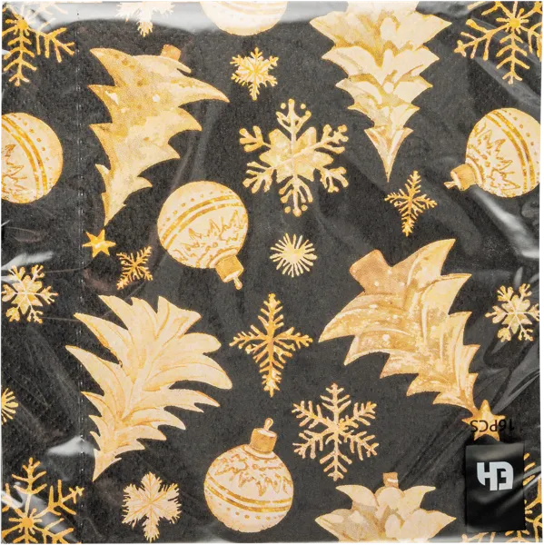 Изображение Салфетки 33*33см Купман рождеств узор Купман Интернэшнл м/у, 16 шт