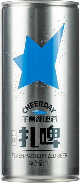 Изображение Пиво светлое Лагер 3,6% ф Чирдэй Сильвер Хенгжоу ж/б, 1 л