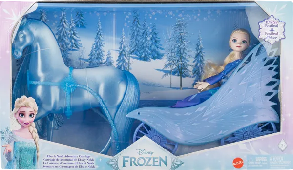 Изображение Набор игровой Дисней эльза на карете Маттэл к/у, 1 шт