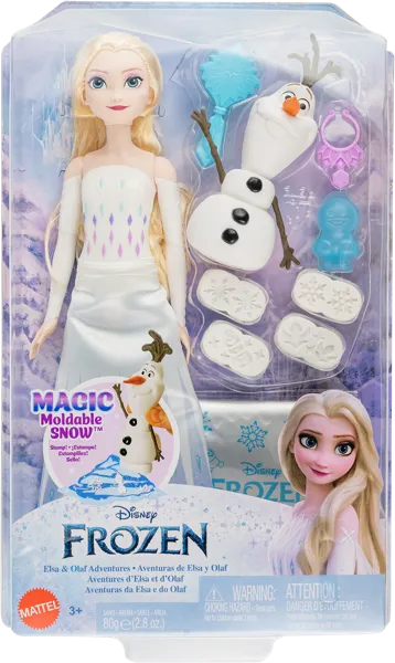 Изображение Кукла от 3х лет Дисней эльза и олаф Маттэл к/у, 1 шт