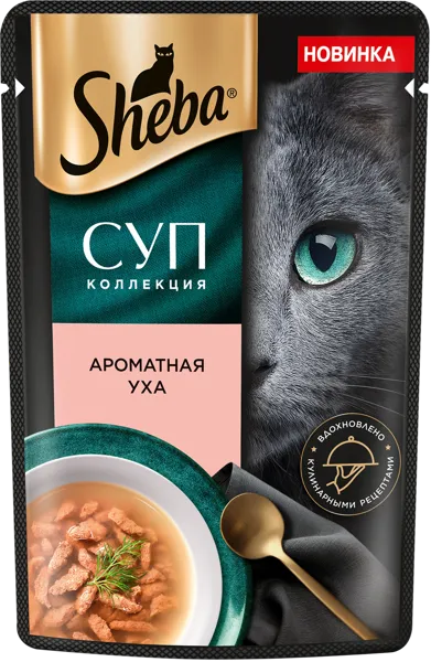 Изображение Корм для кошек Шеба суп форель Марс м/у, 70 г