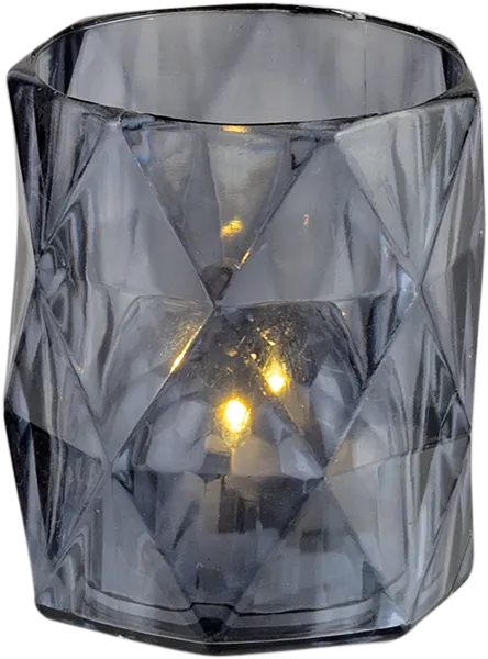 Изображение Светильник 6см на батарейках Купман стакан серый Купман Интернэшнл , 1 шт