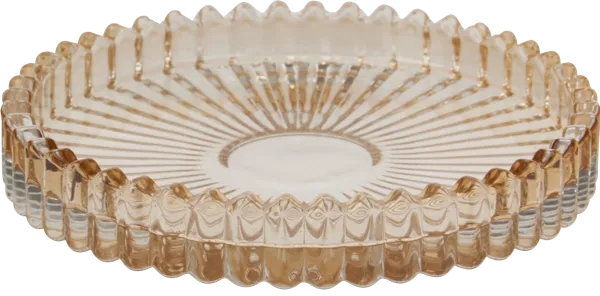 Изображение Подсвечник 10см стекло Купман круглый ассорти Купман Интернэшнл , 1 шт