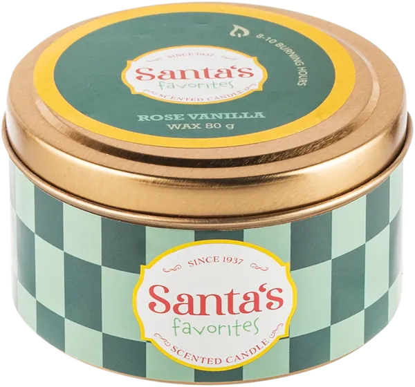 Изображение Свеча 8*5см в банке Купман арома новогодний Купман Интернэшнл , 1 шт