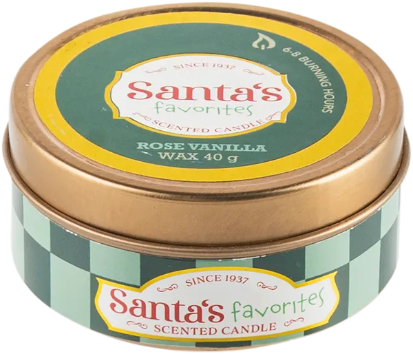 Изображение Свеча 6*3см в банке Купман арома новогодний Купман Интернэшнл , 1 шт