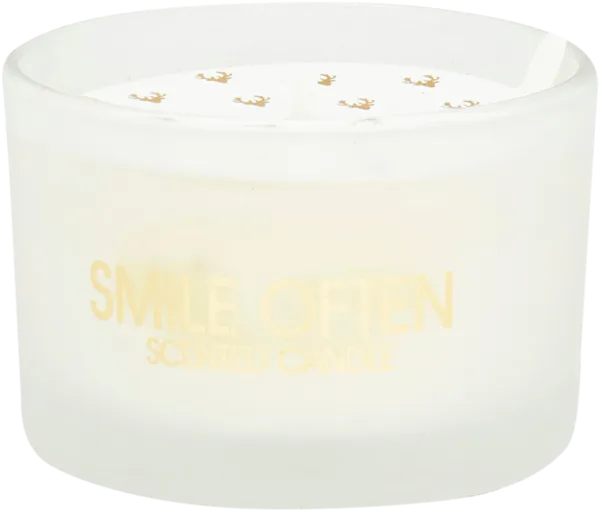 Изображение Свеча 7см в стакане Купман смайл ассорти Купман Интернэшнл , 1 шт