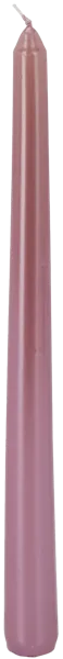 Изображение Свеча 25см столовая Купман розовая металлик Купман Интернэшнл , 1 шт