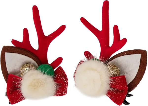 Изображение Заколка 5см для волос Купман новогодняя ассорти Купман Интернэшнл , 2 шт