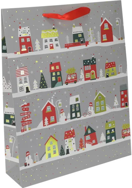 Изображение Пакет 90*41см бумажный Купман рождественский ассорти Купман Интернэшнл , 1 шт