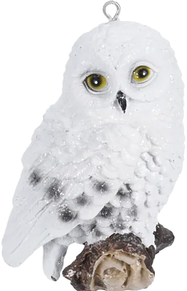 Изображение Подвеска 10см полистоун Купман сова на ветке Купман Интернэшнл , 1 шт