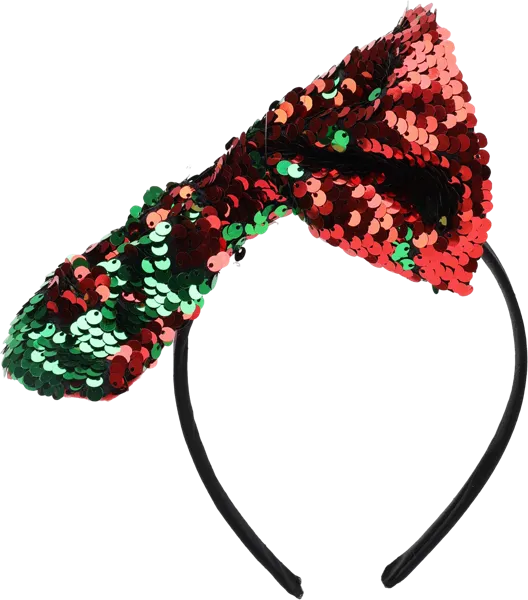 Изображение Ободок 17см карнавальный Купман бант с пайетками Купман Интернэшнл , 1 шт