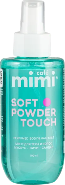 Изображение Мист для волос и тела Кафе мими мускус сандал парфюм ДизайнСоап п/у, 190 мл