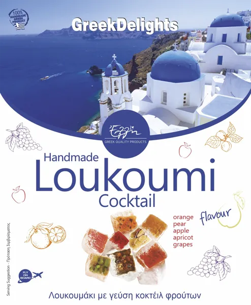 Изображение Рахат-Лукум Классический Элли Санторини Макридари кор, 150 г