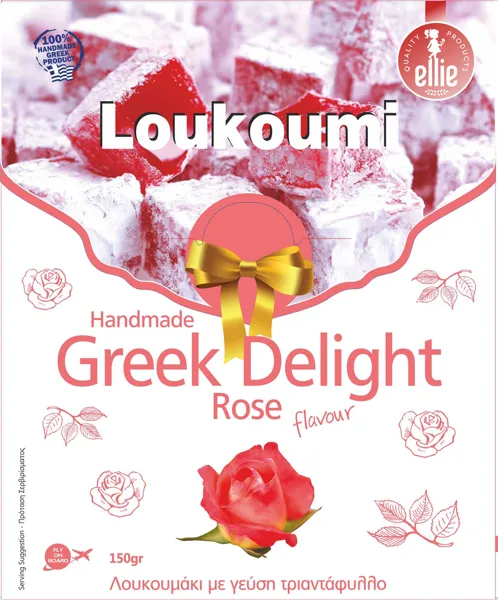 Изображение Рахат-Лукум Элли с Розой Макридари кор, 150 г