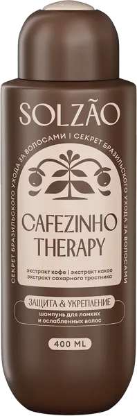 Изображение Шампунь для ломких волос Солзао укрепление Капелла п/у, 400 мл