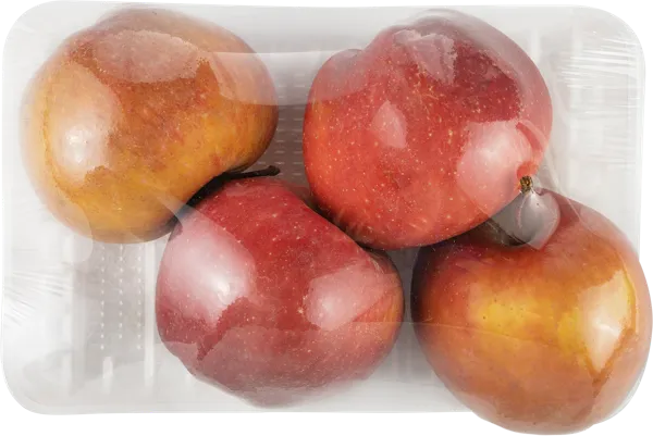 Изображение Фрукт сорт джеромин яблоко калибр 70+ Краснодарский край подложка, 4 шт