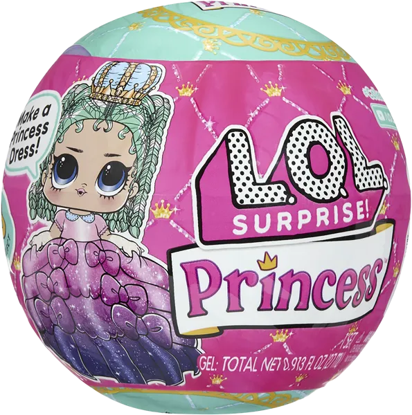 Изображение Игрушка сюрприз Лол кукла принцесса с акс МГА п/у, 1 шт