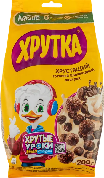 Изображение Готовый завтрак Хрутка шарики шоколадные Сириал Партнерс Рус м/у, 200 г