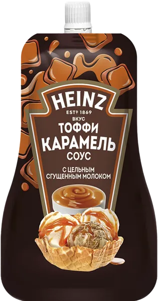Изображение Соус десертный Хайнц тоффи карамель Петропродукт м/у, 200 г