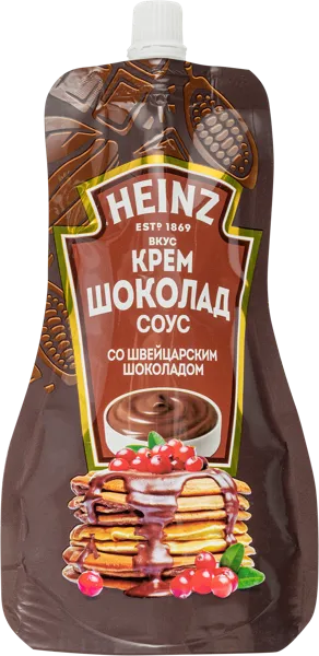 Изображение Соус десертный Хайнц шоколад Петропродукт м/у, 200 г
