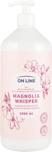 Изображение Гель для душа кремовый Он лайн магнолия миндаль Форте Свиден п/у, 1 л